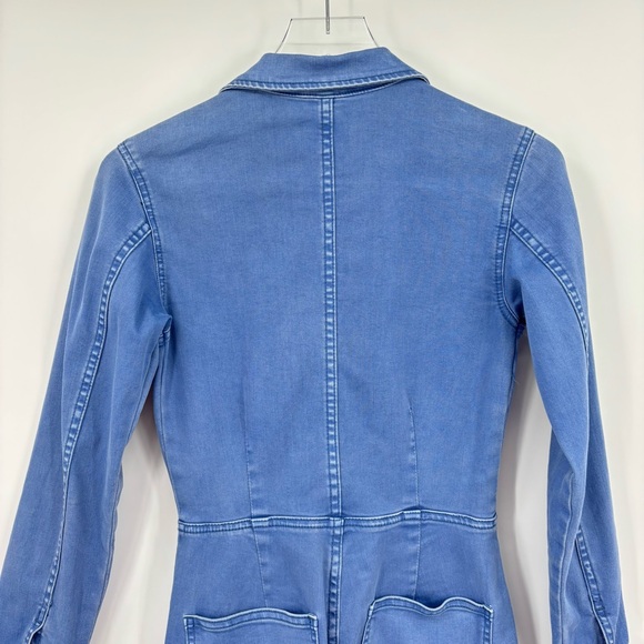 Free People Utility Denim Lennox Jumpsuit - Picture 8 of 15